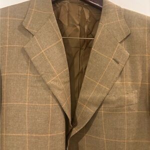 Kiton Beige Cashmere Men's Blazer
